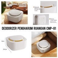 Room Fragrance Deodorizer Container Round Plastic Room Fragrance Container