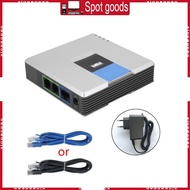 XI UNLOCKED for LINKSYS PAP2T-NA PAP2-NA VOIP Phone Voice Adapter with 2 FXS Ports