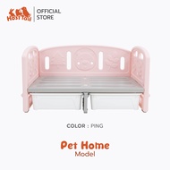 HostTail เตียงนอนสัตว์เลี้ยง [ Pet Bed ] ผลิตจากวัสดุ HDPE Food Grade ปลอดภัย 100% มีกล่องเก็บของ 2 