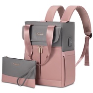 Backpack Purse for Women, Convertible Small Backpack Tote for Woman, Mini College Daypack for Work,