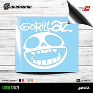 Gorillaz Cutting Sticker | Gorillaz Music Stickers