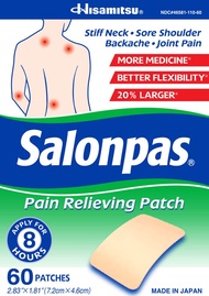 Salonpas Pain Relieving Patch - 120 Patches