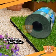 Pagar Plastik Landskap Taman Rumput / Plastic Fence Garden Landscape Edge Lawn Edging Bunga Pagar Se