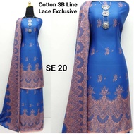 Kain pasang sb line lace