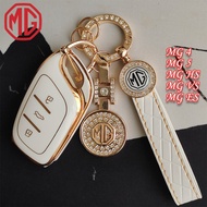 MG smart car key cover for NEW MG3/MG4/MG5/MG HS/MG VS/MG ES logo keychain All inclusive key cover