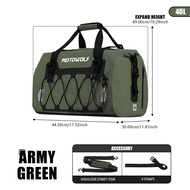 {hot} Motorcycle Waterproof Tail Bag Travel Outdoor Dry Luggage Roll Pack Bag 40/66/80/90L Motorbike