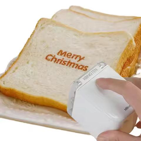Mbrush PrintMini Handheld Color Printer Food Printer Portable Coffee Art Machine Teacher's Recommend