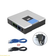Best 1Set VOIP for Gateway 2 Ports SIP V2 Protocol Internet Phone Voice Adapter