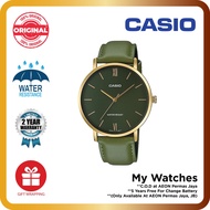 Casio MTP-VT01GL-3B *2 YEARS WARRANTY* [100% ORIGINAL]Casio Men Watches Jam Tangan Lelaki Casio Original Watches
