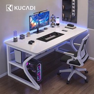 KUCADI High Quality Gaming Table Computer Table White Gaming Table Thicker Meja Gaming Study Table【5