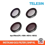 TELESIN  Insta360 Go2 Filter Set for Insta360 Go2