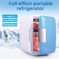 Peti Ais Mini Car Refrigerator Car Cooler Small Refrigerator Beauty Cosmetics Portable Refrigerator Car Home Dual Use Peti Sejuk