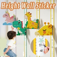 Height Wall Sticker Kids Height Chart Cartoon Removable Children's Height Measurement Wall Sticker