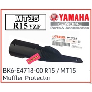 Muffler Protector Yamaha MT15 / R15 YZF 100% HLY Yamaha Exhaust Pipe Cover Kaver Ekzos MT 15 / R 15