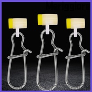 MERIGGIARE 20Pcs Fishing Line Slides, Trolling Slides Drift Fishing Slides Sinker Slides, Fishing Ta