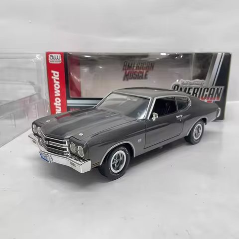 Die-cast 1:18 Scale Chevy Chevelle SS 454 1970 Simulated Static Alloy Car Model