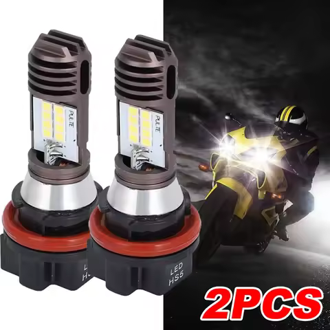 1/2PCS HS5 Motorcycle LED Head Light White Headlight Bulb Led Lamp For Honda PCX125 PCX150 2008 - 20
