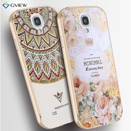 Samsung Galaxy S4 i9500 3D Relief & Metal Bumper Case Cover Casing +SP