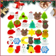 Mini Squishy Squeeze Toys Christmas Squishies Fidget Toys Mini Christmas Kawaii Squishies Fidget Toys for Kids opliksg opliksg