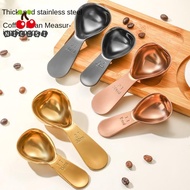 NICESI Coffee Bean Measuring Spoons, Stainless Steel 15/30ml Coffee Scoops, Durable 1 Tbsp or 2 Tbsp