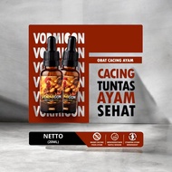 VORMIGON Obat Cacing Ayam Pipet 20ml | Basmi Cacing Pada Ayam Ayam Bangkok Ayam Kampung Meningkatkan