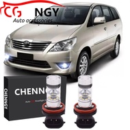 ชุดหลอดไฟตัดหมอก LED ด้านหน้า สําหรับ TOYOT Innova Kijang 2014 - June 2016 Downwards - 6000K 9-32V 1