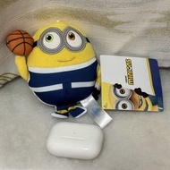 日版 Minions Bob 籃球部服飾 吊飾公仔 掛件 吊件毛公仔迷你兵團 Despicable Me 小黃人 壞蛋獎門人 神偷奶爸 Minion SEGA Plaza 景品 Illuminatio