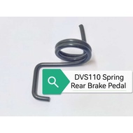 Demak DVS110 Spring Rear Brake Pedal