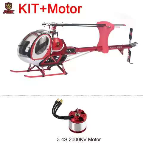 JCZK 300C PRO 470L DFC 6CH Schweizer Scale RC Helicopter KIT
