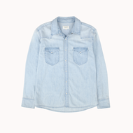 Madmatter - Denim Western Shirt เสื้อเชิ้ตยีนส์