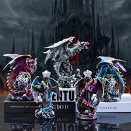 halloween decoration halloween sticker Year of the Dragon Skeleton Magic Dragon Ornaments Desktop Cr