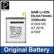 Brianzone Sam Galaxy A10 A105 A7 2018 A750F EB-BA750ABU 3300mAh Replacement Battery SM Bateri