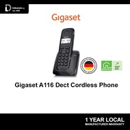 Gigaset A116 DECT Cordless Phone + FREE GP ReCyko AAA Batteries