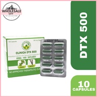 ❤ ♕ Clinica DTX 500 herbal food supplement 10 CAPSULE