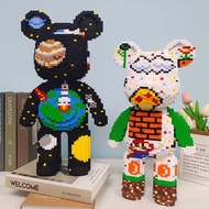 Cute Bearbrick Bearbrick Model Assembled Toy 46cm Universe And Cute 3D mario Game With Super hot Drawer
