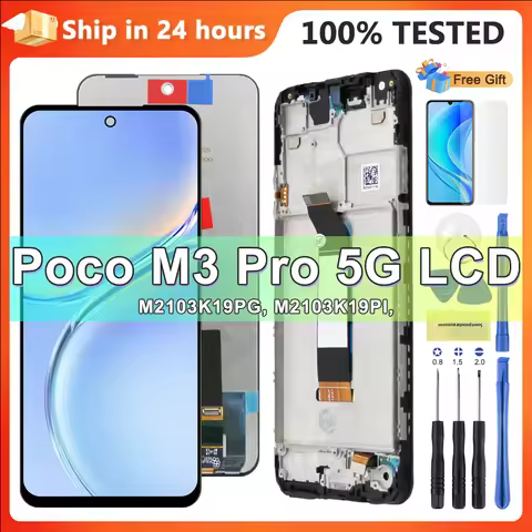 6.5" LCD Display For Xiaomi Poco M3 Pro LCD Touch Screen Digitizer Assembly For Poco M3 Pro5G M2103K