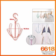Rak Pengeringan Kasut Penyangkut Shoes Drying Rack Shoes Drying Hanger Multi-Purpose Hanger 360 Degrees Rotatable