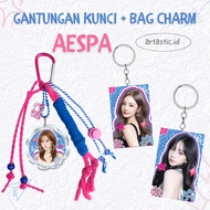 GANTUNGAN Bag Charm AESPA | AESPA Keychain | AESPA Keychain