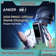 Gleamo Anker CCC Power Bank 25000mAh 165W Fast Charging Built-in Dual USB C Cable 3C Power Bank A169