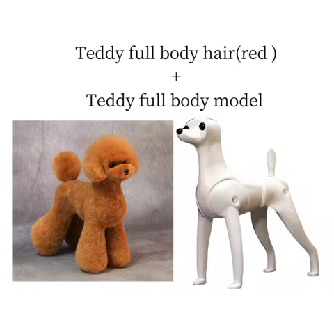 pet grooming model dog for grooming practice dog standard skeleton model dog pet simulator model