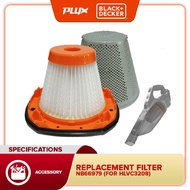 BLACK & DECKER BCHV001 Vacuum Cleaner Replacement Filter N900287 Washable Filter (BCHV001D1E)