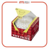 KALITA｜KWF-185 波浪濾杯咖啡濾紙 蛋糕濾紙(盒裝 50入, 2-4杯用)