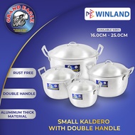 Grand Eagle by Winland Cookware Thick Aluminum Small Kaldero with Double Handle Pot Kitchenware