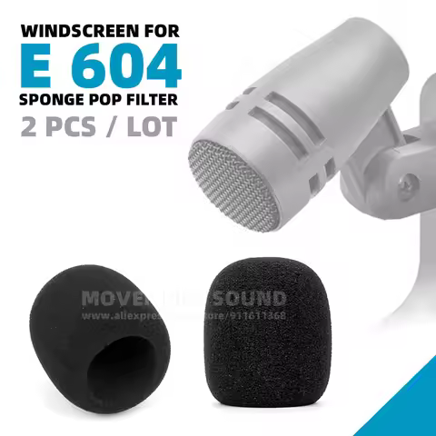 Instrument Microphone Windscreen Sponge Foam Mic Cover For Sennheiser e 604 e604 Pop Filter Protecti