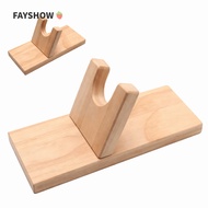 FAYSHOWSG Hot Glue|Base, DIY Wooden Hot Glue Holder, Universal Hot Glue Support Stand
