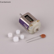 {CARDA} Micro FK-130 Carbon Brush Motor DC 3.6V~ 8.4V High Speed Mini 130 Strong Engine Cooling Hole