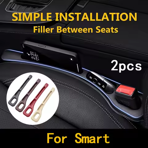 2Pcs For Smart Fortwo 451 450 453 Forfour EQ Cabrio Crossblade ROADSTER Car Seat Gap Filler Between 
