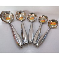 Ladle /Senduk kuah /Senduk kari /Senduk gulai/Senduk steel keluli /Senduk besi panjang /Senduk lauk