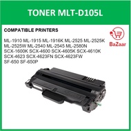 Compatible Toner MLT-D105L D105L 105L Compatible with Samsung SCX-4623F SCX-4623FW ML-2525 ML-2525W 
