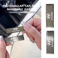 Metal Car Logo Emblem Decal Anywhere Stickers Decor Accessories For Hyundai i10 i20 i30 i40 ix20 ix3